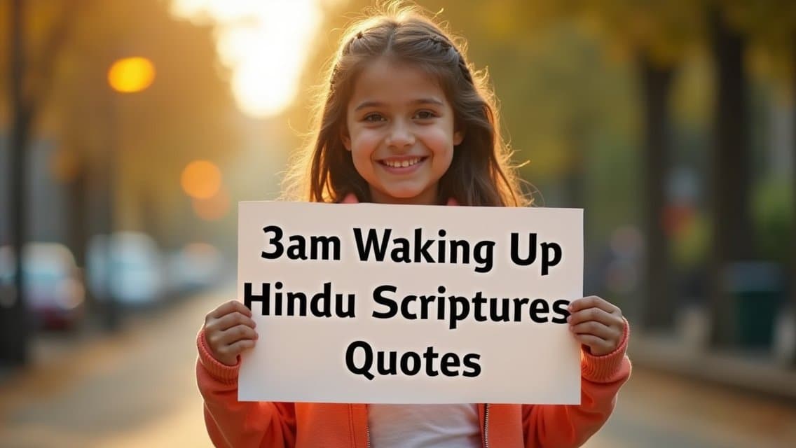 3am Waking Up Hindu Scriptures Quotes