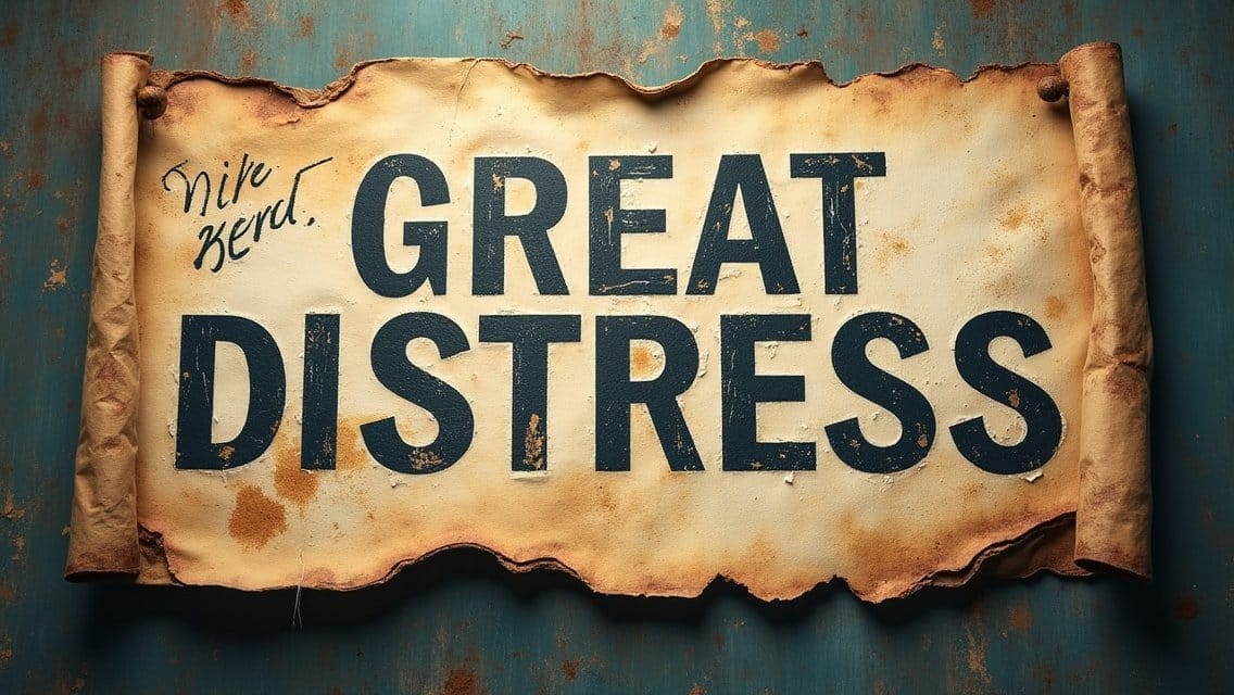 Bible Verses on Great Distress