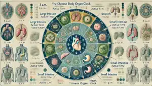 Chinese body organ clock