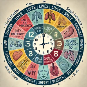 The Chinese Medicine Clock Emotions