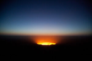 The Door to Hell at Turkmenistan