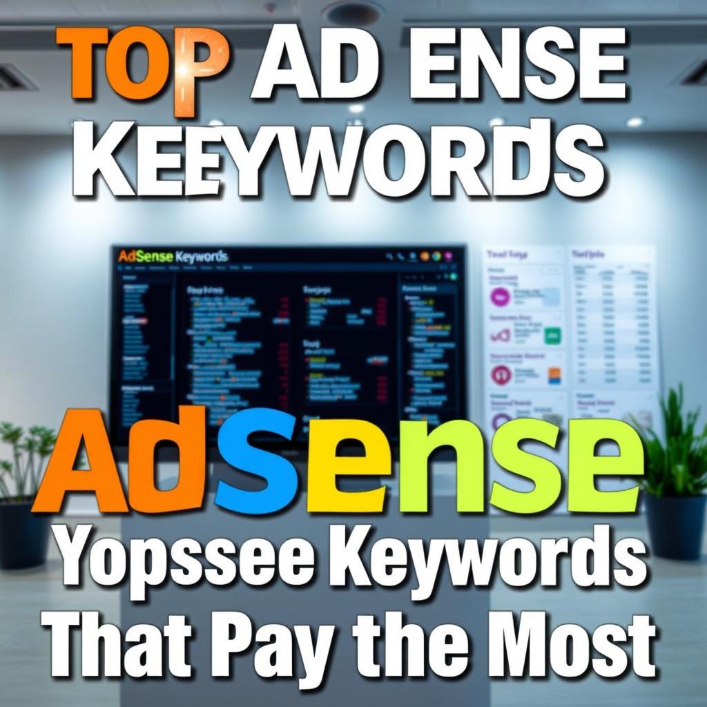 Adsense highest paying keywords
