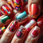 fun spring nails
