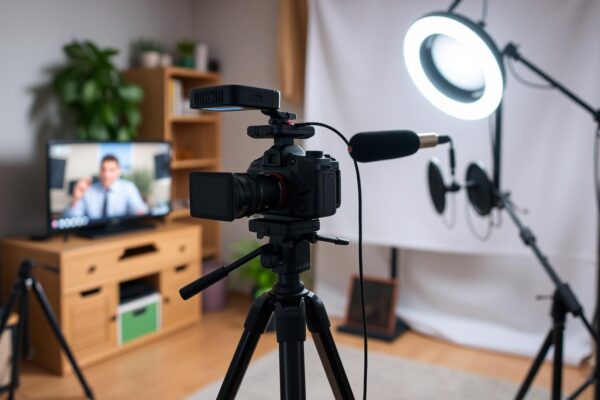 How to Make Money Through YouTube: Proven Strategies for 2025 Person recording YouTube video with professional camera setup showing how to make money through YouTube