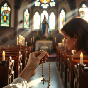 Month of October, devotion to Mary, Rosary