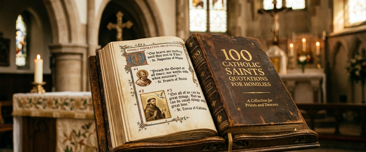 100 Catholic Saint Quotations for Sunday Homilies