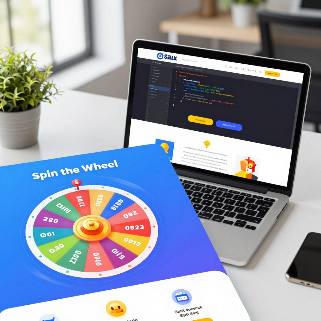 Create Spin the wheel website