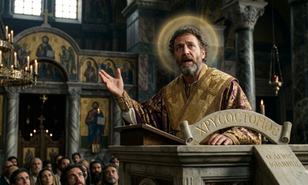 Saint John Chrysostom: The Golden-Mouthed Father of Catholic Homilies