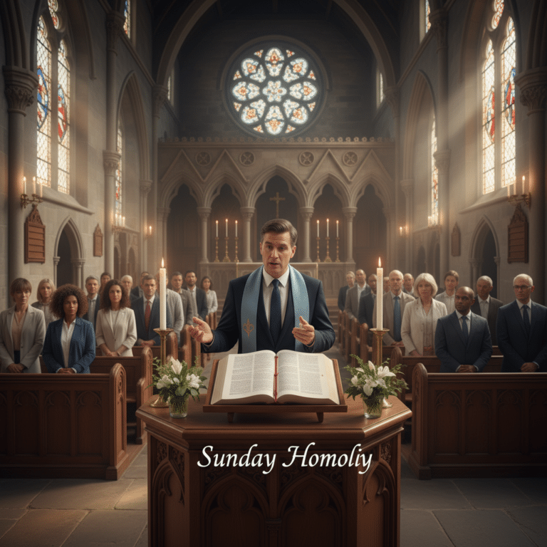 Catholic Sunday Homily 2025–26 | Year A Reflections | homilysunday.com