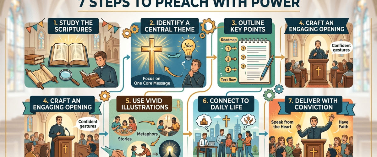 Sunday Homily Examples: 7 Steps to Preach with Power