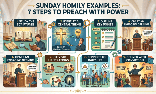 Sunday Homily Examples: 7 Steps to Preach with Power