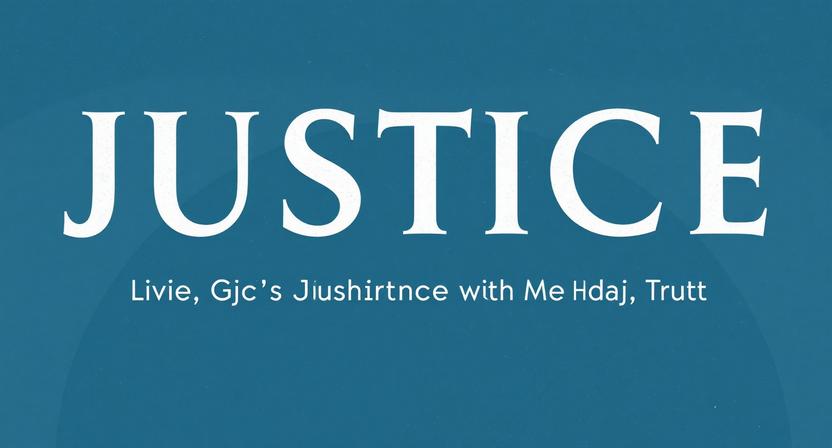 Justice Homily: Living God’s Justice with Mercy and Truth